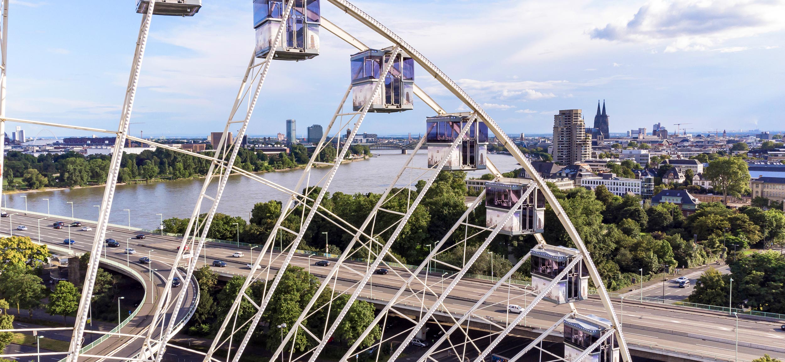 Das Kölner Riesenrad Am Zoo